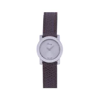 Montre d'occasion POIRAY Ma Seconde femme quartz bracelet cuir d'origine