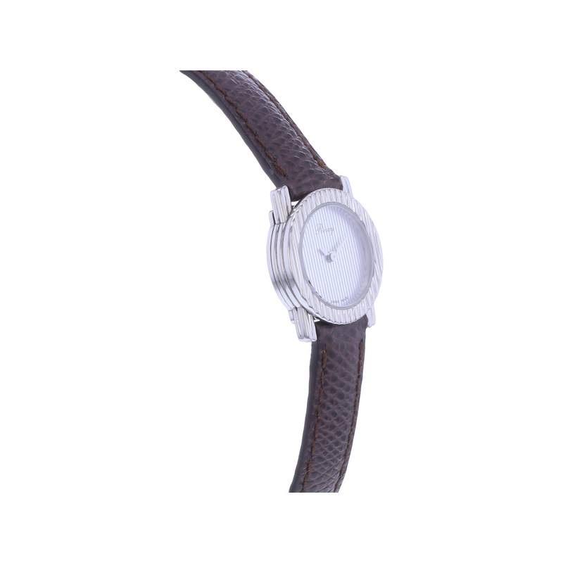 Montre d'occasion POIRAY Ma Seconde femme quartz bracelet cuir d'origine - vue 2