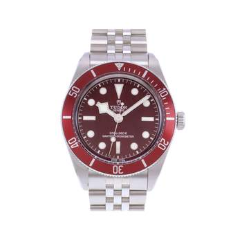 Montre d'occasion TUDOR Black Bay 58 'Burgundy' homme mouvement automatique certifié (cosc) bracelet acier