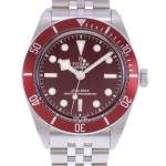 Montre d'occasion TUDOR Black Bay 58 'Burgundy' homme mouvement automatique certifié (cosc) bracelet acier - vue D1