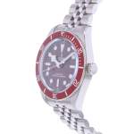 Montre d'occasion TUDOR Black Bay 58 'Burgundy' homme mouvement automatique certifié (cosc) bracelet acier - vue D2