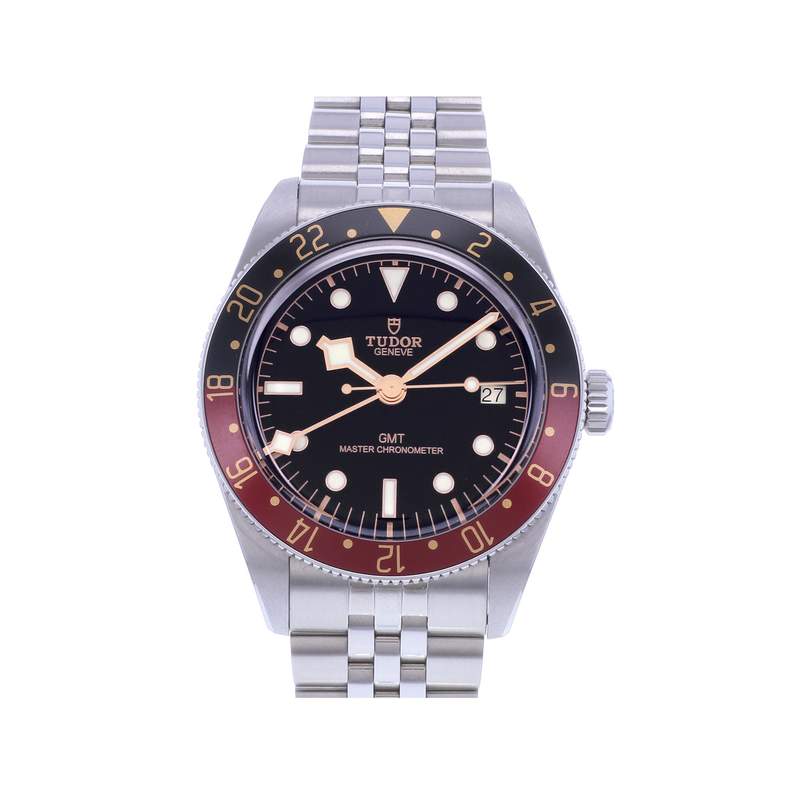 Montre d'occasion TUDOR Black Bay 58 homme mouvement automatique certifié (cosc) bracelet acier - vue 1