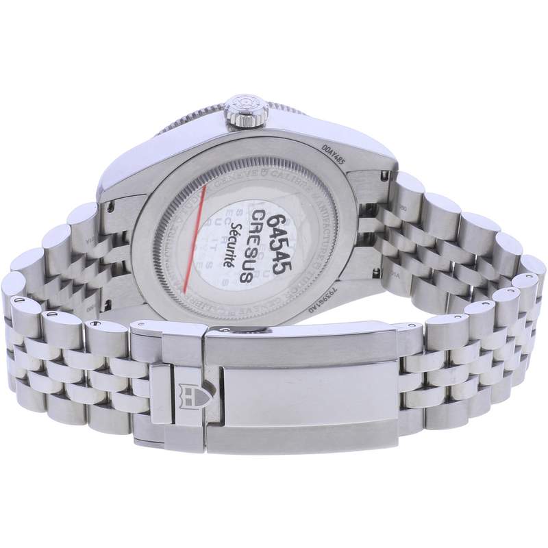 Montre d'occasion TUDOR Black Bay 58 homme mouvement automatique certifié (cosc) bracelet acier - vue 3