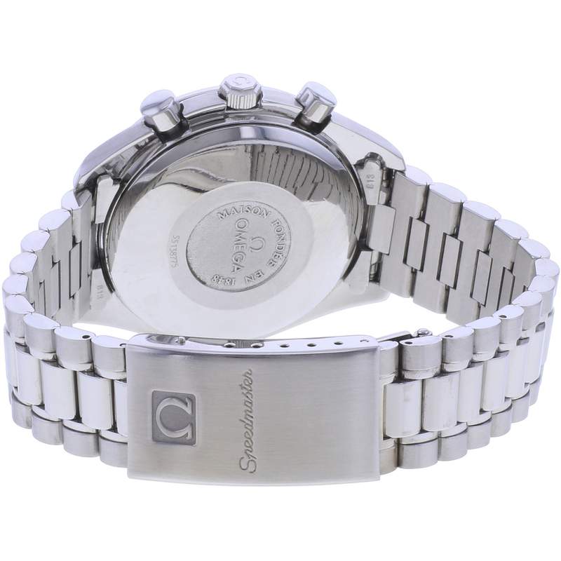 Montre d'occasion OMEGA Speedmaster Day-Date homme automatique bracelet acier - vue 3
