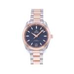 Montre d'occasion OMEGA Seamaster Aquaterra femme automatique bracelet or rose 750/000 et acier - vue 1