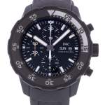 Montre d'occasion IWC Aquatimer Edition Limitée Galapagos homme automatique bracelet caoutchouc - vue D1