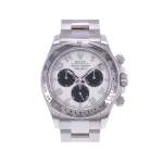 Montre d'occasion ROLEX Cosmograph Daytona Racing homme mouvement automatique certifié (cosc) bracelet or blanc 750/000 - vue 1
