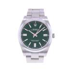 Montre d'occasion ROLEX Oyster Perpetual 41 mm homme mouvement automatique certifié (cosc) bracelet acier - vue 1