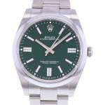 Montre d'occasion ROLEX Oyster Perpetual 41 mm homme mouvement automatique certifié (cosc) bracelet acier - vue D1