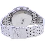 Montre d'occasion BREITLING Montbrillant Datora homme mouvement automatique certifié (cosc) bracelet acier - vue 3