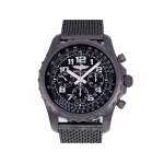 Montre d'occasion BREITLING Chronospace Blacksteel homme mouvement automatique certifié (cosc) bracelet acier et pvd - vue 1