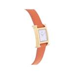 Montre d'occasion HERMES Heure H femme quartz bracelet cuir - vue 2
