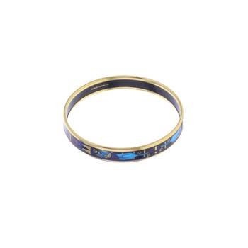 Bracelet d'occasion HERMES Email Moyen Modèle femme plaqué or