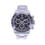 Montre d'occasion ROLEX Cosmograph Daytona homme mouvement automatique certifié (cosc) bracelet acier - vue 1
