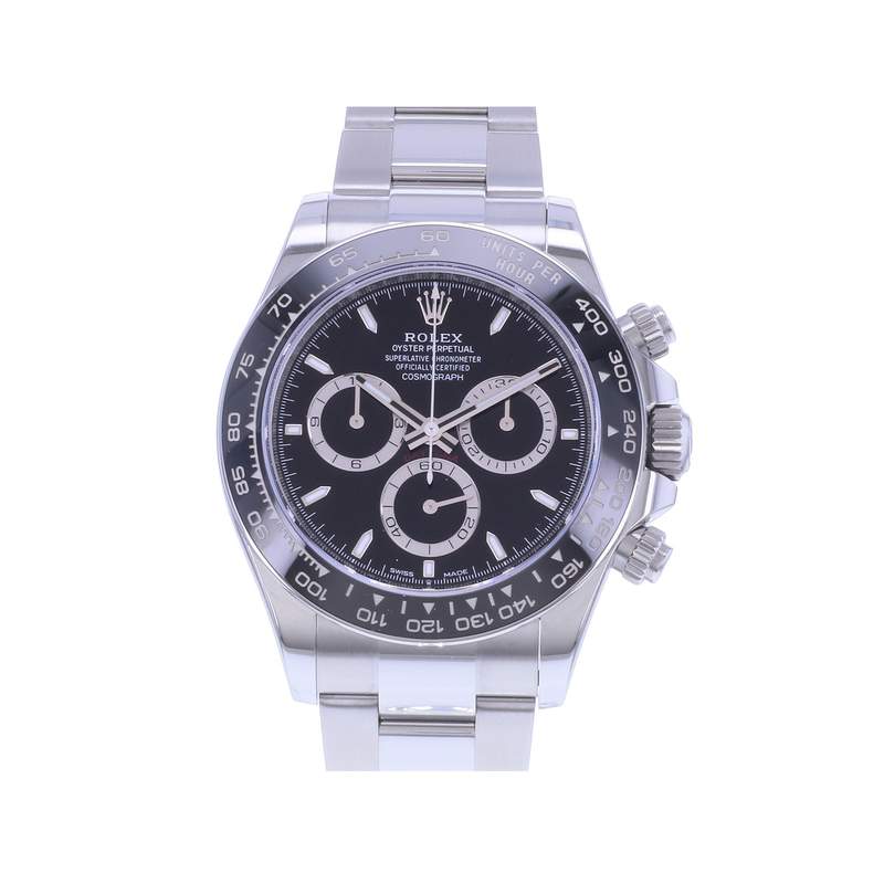 Montre d'occasion ROLEX Cosmograph Daytona homme mouvement automatique certifié (cosc) bracelet acier - vue 1