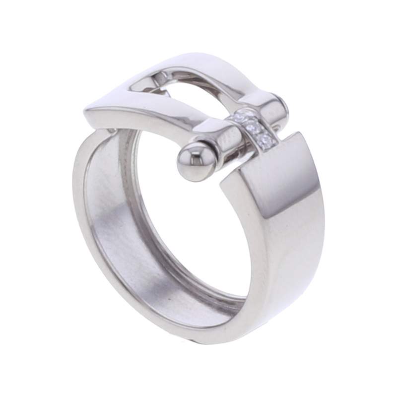 Bague d'occasion FRED Force 10 femme or blanc 750/1000 - vue 2