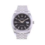 Montre d'occasion ROLEX DateJust 41 homme mouvement automatique certifié (cosc) bracelet acier - vue 1