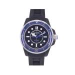 Montre d'occasion CHANEL J12 Marine femme automatique bracelet caoutchouc - vue 1