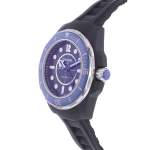 Montre d'occasion CHANEL J12 Marine femme automatique bracelet caoutchouc - vue D2