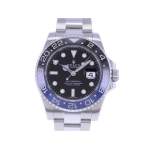 Montre d'occasion ROLEX GMT-Master II Batman homme mouvement automatique certifié (cosc) bracelet acier - vue 1