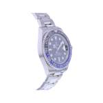 Montre d'occasion ROLEX GMT-Master II Batman homme mouvement automatique certifié (cosc) bracelet acier - vue 2