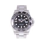 Montre d'occasion ROLEX GMT-Master II Céramique homme mouvement automatique certifié (cosc) bracelet acier - vue 1