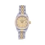 Montre d'occasion ROLEX DateJust Lady femme automatique bracelet or jaune 750/000 et acier - vue 1