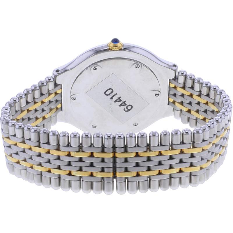 Montre d'occasion CARTIER Must 21 XL homme quartz bracelet or jaune 750/000 et acier - vue 3