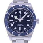 Montre d'occasion TUDOR Black Bay 58 homme mouvement automatique certifié (cosc) bracelet acier - vue D1