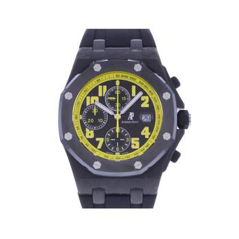 Montre d'occasion AUDEMARS PIGUET Royal Oak Offshore Bumblebee homme automatique bracelet caoutchouc
