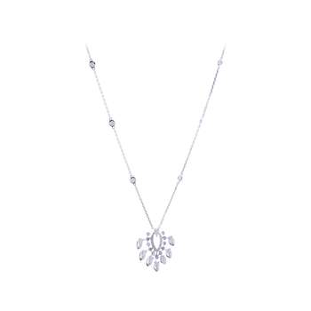 Collier d'occasion MESSIKA Desert Bloom femme or blanc 750/1000