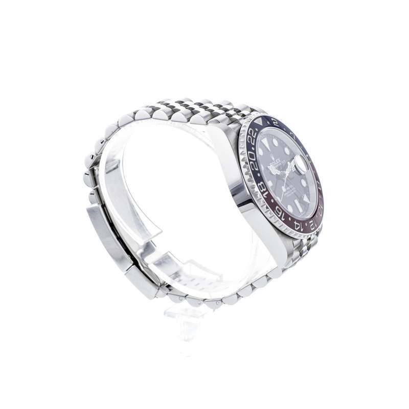 Montre d'occasion rolex gmt-master ii pepsi homme mouvement automatique certifié (cosc) bracelet acier - vue 2