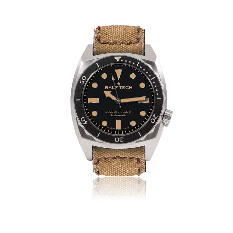 Montre d'occasion ralf tech the beast first edition homme automatique bracelet textile - vue 2