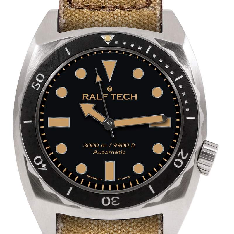 Montre d'occasion ralf tech the beast first edition homme automatique bracelet textile - vue D1