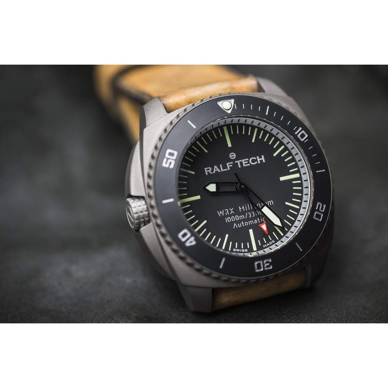 Montre d'occasion ralf tech wrx millenium lefty x peter gunny homme automatique bracelet cuir d'origine - vue D1