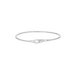 Bracelet d'occasion dinh van serrure femme or blanc 750/1000 - vue 1