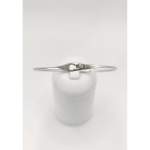 Bracelet d'occasion dinh van serrure femme or blanc 750/1000 - vue D3