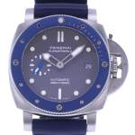 Montre d'occasion PANERAI Luminor Submersible homme automatique bracelet caoutchouc - vue D1