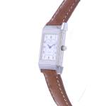 Montre d'occasion JAEGER LECOULTRE Reverso Lady femme quartz bracelet cuir cresus - vue D2