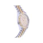 Montre d'occasion ROLEX DateJust 36 mixte mouvement automatique certifié (cosc) bracelet or jaune 750/000 et acier - vue 2