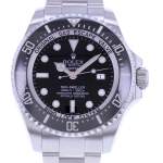 Montre d'occasion ROLEX Sea-Dweller DeepSea homme mouvement automatique certifié (cosc) bracelet acier - vue D1