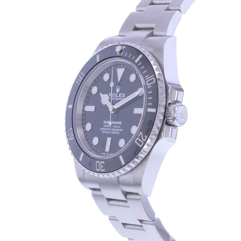 Montre d'occasion ROLEX Submariner Céramique homme mouvement automatique certifié (cosc) bracelet acier - vue D2