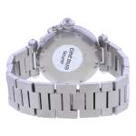Montre d'occasion CARTIER Pasha C mixte automatique bracelet acier - vue 3