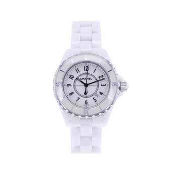 Montre d'occasion CHANEL J12 33 mm femme quartz bracelet céramique