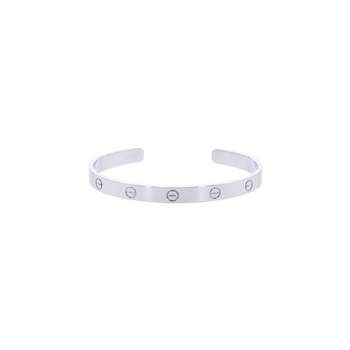 Bracelet d'occasion CARTIER Love Classique mixte or blanc 750/1000