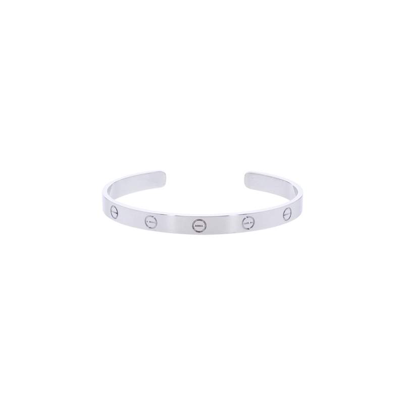 Bracelet d'occasion CARTIER Love Classique mixte or blanc 750/1000 - vue 1