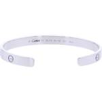 Bracelet d'occasion CARTIER Love Classique mixte or blanc 750/1000 - vue 3