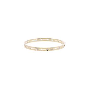 Bracelet d'occasion DINH VAN Pulse Grand Modèle femme or jaune 750/1000
