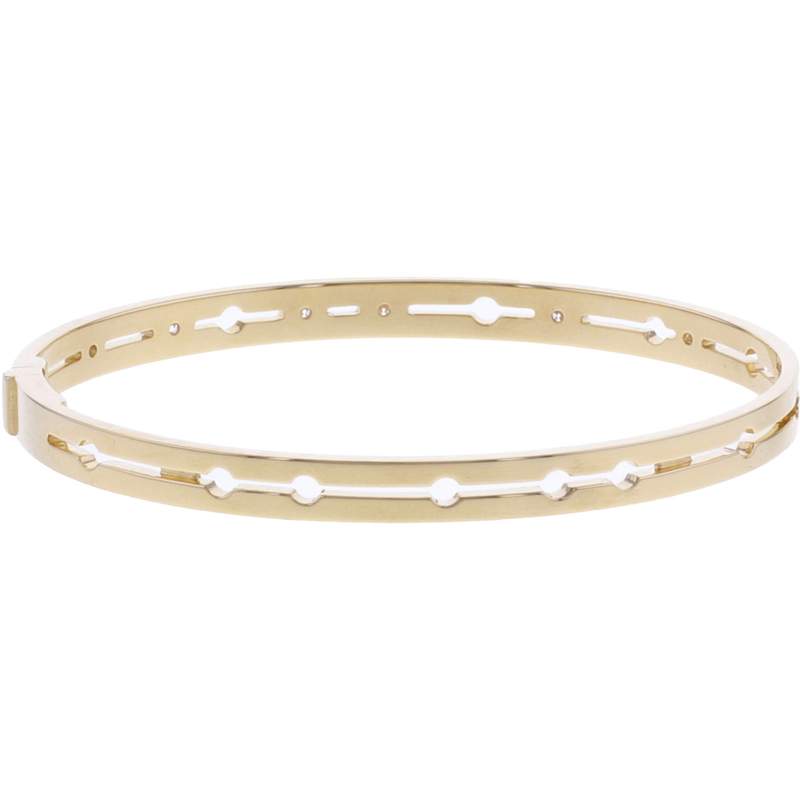 Bracelet d'occasion DINH VAN Pulse Grand Modèle femme or jaune 750/1000 - vue 3
