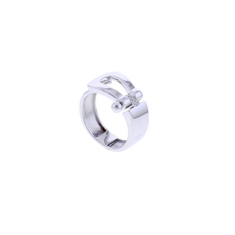 Bague d'occasion FRED Force 10 GM femme or blanc 750/1000 - vue 1